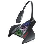 Marvo , Game microphone, Without Volume control, black, Rgb Backlight - (MIC-01)