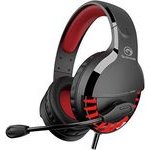 Marvo Headphones With microphone, wire, Black And red, 7.1 (virtually), LED,Backlit Typ Usb - (HG9022)
