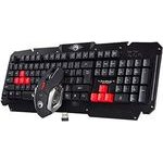 Marvo KW509 Keyboard Wireless CZ/SK, Black With Optical mouse, Gaming set, Membrane Type - (KW509 CZ/SK)