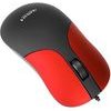 Marvo Mouse wire, Black And red, 1200DPi - (DMS002RD)