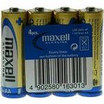 Maxell One-Off Alkaline Battery AA, 4-Pack - (440061)