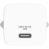 Verbatim , Mini Gan Charger 1 x USB-C, white, 20 W, For Indoor Use Only - (32395)
