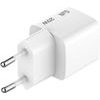 Verbatim , Mini Gan Charger With Cable 1 x USB-C, white, 20 W, Power Delivery 3.0 - (32396)