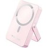 Verbatim Power Bank With Wireless Charging 5V, Phone charching, 10 000mAh, Magnetic Attachement, Pink - (32267)