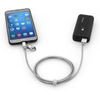 Verbatim Usb Cable (2.0), Usb A Male - Microusb M + Apple Lightning M, 1m, silver, box, 2 In 1 - Adjustable Ending Lightnin - (48869)