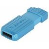 Verbatim Usb Flash disk, Usb 2.0, 128GB, Store,N,Go PinStripe, blue, For Data Archiving - (49461)