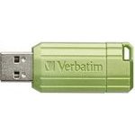 Verbatim Usb Flash disk, Usb 2.0, 128GB, Store,N,Go PinStripe, green, For Data Archiving - (49462)