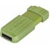 Verbatim Usb Flash disk, Usb 2.0, 128GB, Store,N,Go PinStripe, green, For Data Archiving - (49462)