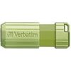 Verbatim Usb Flash disk, Usb 2.0, 128GB, Store,N,Go PinStripe, green, For Data Archiving - (49462)