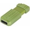 Verbatim Usb Flash disk, Usb 2.0, 64GB, Store,N,Go PinStripe, green, For Data Archiving - (49964)