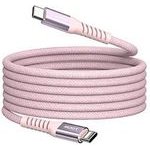 Verbatim USB-C Cable Usb C M - Usb C M, 100W, 1.2m, magnetic, pink, box, - (31857)