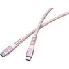 Verbatim USB-C Cable Usb C M - Usb C M, 60W, 1.2m, magnetic, pink, box, - (31853)