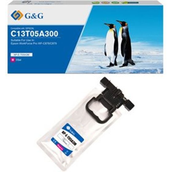 G&G compatible ink with C13T05A300, magenta, 20000p - (NP-E-T05A3M-A)