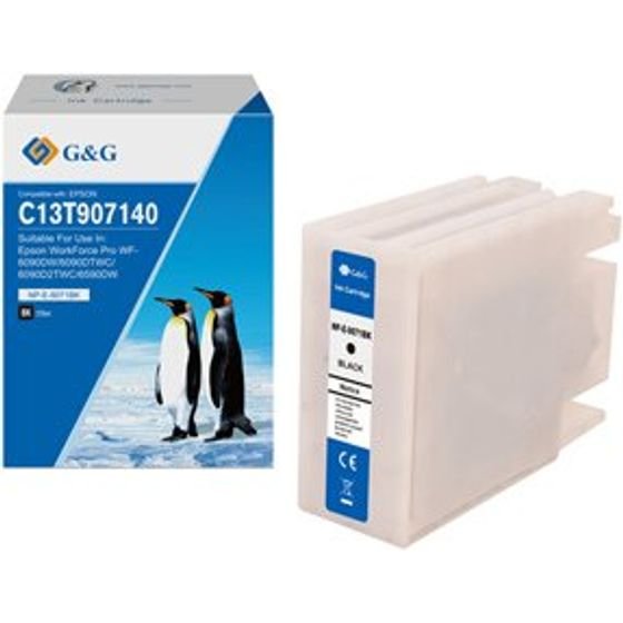 G&G compatible ink with C13T907140, black - (NP-E-9071BK)