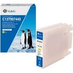 G&G compatible ink with C13T907440, yellow, 120ml - (NP-E-9074Y)