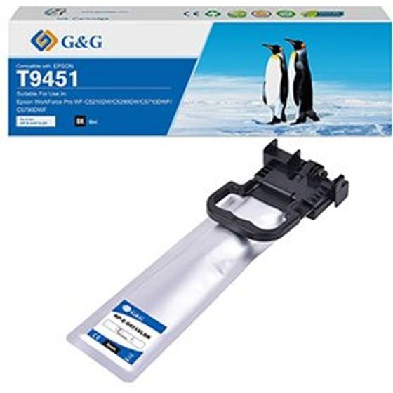 G&G compatible ink with C13T945140, black, 5000p - (NP-E-9451BK)