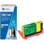 G&G compatible ink with T6M11AE, HP 903XL, yellow, 825p - (NH-R00903XLY)