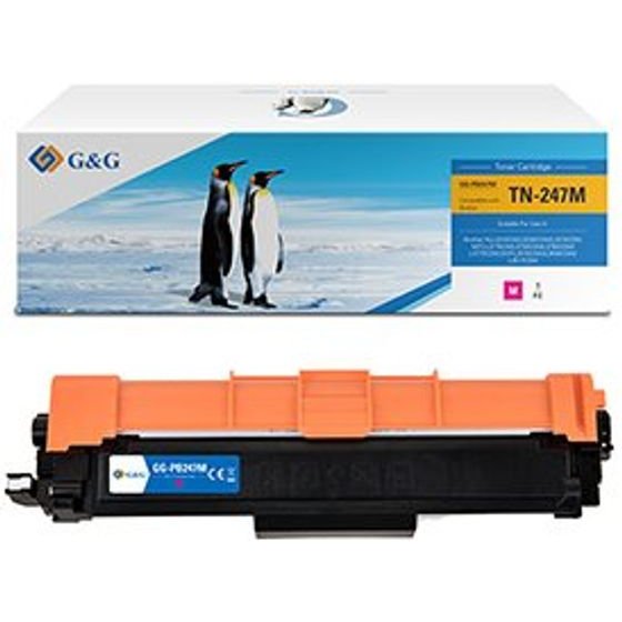 G&G compatible toner with Brother TN247M, magenta, 2300p - (NT-PB247M)