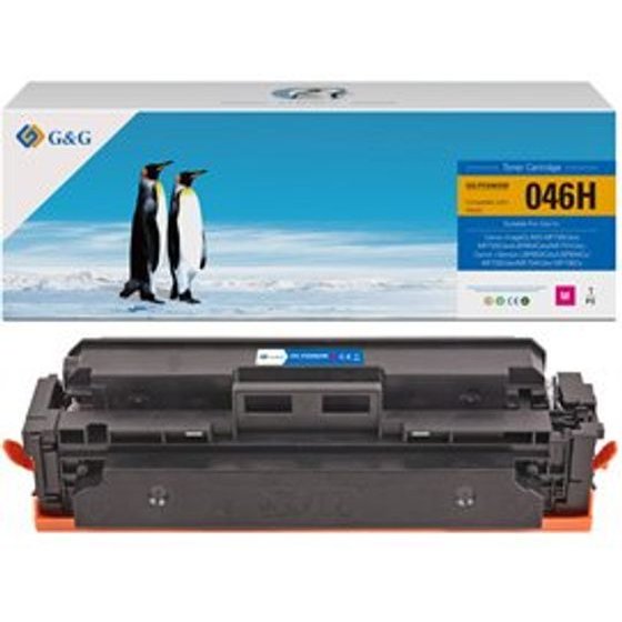 G&G compatible toner with Canon 046HM, magenta, 5000p, high capacity - (NT-PC046XM)