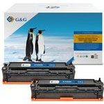 G&G compatible toner with HP CB540A, CE320A, CF210X, Canon CRG116, CRG716, C, HP 125A, black, 2200p - (NT-PH540UBK)