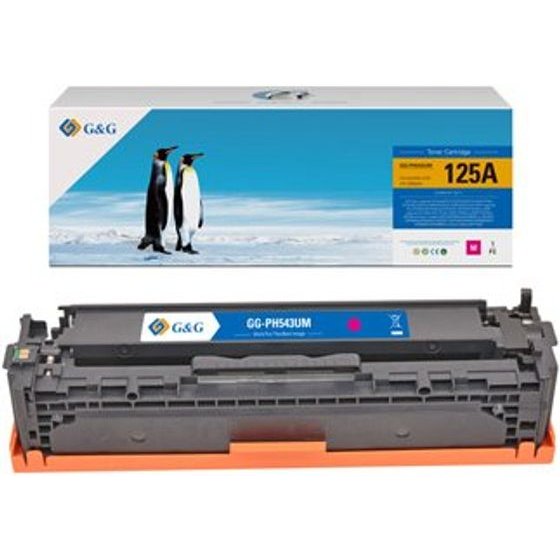 G&G compatible toner with HP CB543A, CE320A, CF210X, Canon CRG116, CRG716, C, HP 125A, magenta, 1400p - (NT-PH543UM)