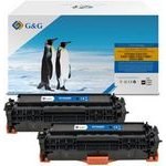 G&G compatible toner with HP CC530A, CE410X, CF380X, Canon CRG118, CRG718, C, HP 304A, black, 3500p - (GG-CH530FUBK)