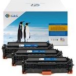G&G compatible toner with HP CC531A, CE411A, CF381A, Canon CRG118, CRG718, C, HP 304A, cyan, 2800p - (NT-PH531UC)