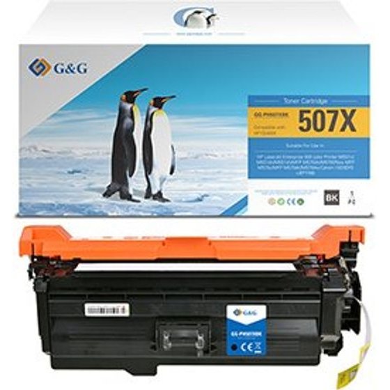 G&G compatible toner with HP CE400X, HP 507X, black, 11000p - (NT-PH507XBK(CE400X))