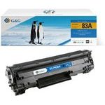 G&G compatible toner with HP CF283A, HP 83A, black, 1500p - (NT-PH283C)