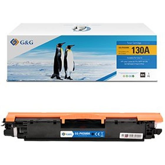 G&G compatible toner with HP CF350A, HP 130A, black, 1300p - (NT-PH350BK)