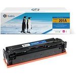 G&G compatible toner with HP CF403A, HP 201A, magenta, 1330p - (NT-PH201M)