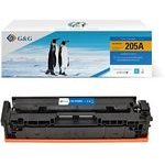 G&G compatible toner with HP CF531A, HP 205A, cyan, 900p - (NT-PH205C)