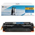 G&G compatible toner with HP W2031A, HP 415A, cyan, 2100p - (NT-PH2031C)