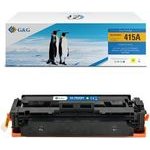G&G compatible toner with HP W2032A, HP 415A, yellow, 2100p - (NT-PH2032Y)