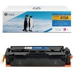 G&G compatible toner with HP W2033A, HP 415A, magenta, 2100p - (NT-PH2033M)