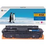 G&G compatible toner with HP W2033X, HP 415X, magenta, 6000p, high capacity - (NT-PH2033XFM)
