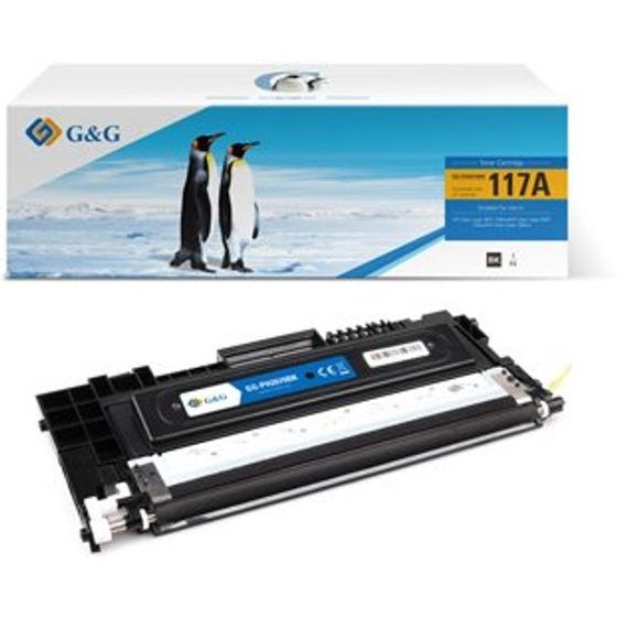G&G compatible toner with HP W2070A, HP 117A, black, 1000p - (NT-PH2070BK)