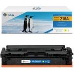 G&G compatible toner with HP W2412A, HP 216A, yellow, 850p - (NT-PH2412Y)