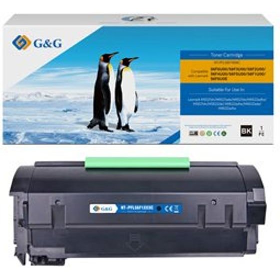 G&G compatible toner with Lexmark 56F2U00, NT-PFL56F1XXX, black, 25000p, ultra high capacity, return - (NT-PFL56F1XXXC)