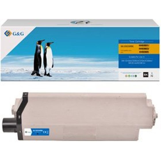G&G compatible toner with OKI 44469803, NT-COC310FBK, black, 3500p - (COC310FBK)