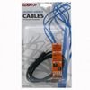 Logo Audio cable Jack (3.5mm) M - Jack (3.5mm) M, 1.5m, black, blister pack, EOL - (29250)