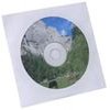 Logo Box for 1 pcs CD, paper, white, with window, , 100-pack - (21991)