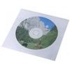 Logo Box for 1 pcs CD, paper, white, with window, , 100-pack - (21991)