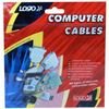 Logo Extension audio cable Jack (3.5mm) M - Jack (3.5mm) F, 3m, black, - (14833)