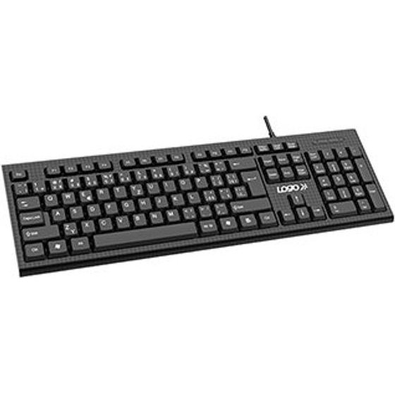 Logo keyboard wire (USB) CZ/SK, black, EOL - (Cut II)