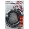 Logo Network LAN cable UTP crossover patchcord, Cat.5e, RJ45 M - RJ45 M, 15 m, unshielded, cross, grey, for connection of 2 computers, - (24133)