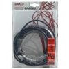 Logo Network LAN cable UTP patchcord, Cat.5e, RJ45 M - RJ45 M, 10 m, unshielded, grey, blister pack, EOL - (17074)