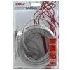 Logo Network LAN cable UTP patchcord, Cat.5e, RJ45 M - RJ45 M, 15 m, unshielded, grey, blister pack, EOL - (24132)