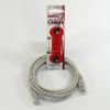 Logo Network LAN cable UTP patchcord, Cat.5e, RJ45 M - RJ45 M, 2 m, unshielded, grey, bag - (2597)