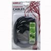 Logo Power cable 230V feed, CEE7 (plug) - C13, 3m, VDE approved, black, - (65933)